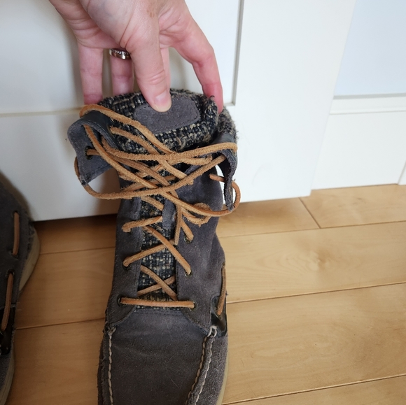 Sperry suede deck boots Ladyfish - Picture 4 of 4